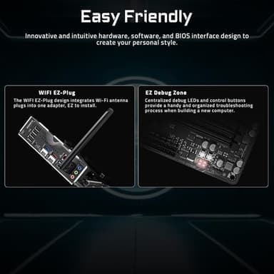 GIGABYTE X870 Eagle WIFI7 AMD AM5 LGA 1718 Motherboard, ATX, DDR5, 4X M.2, PCIe 5.0, USB4, WIFI7, 2.5GbE LAN, EZ-Latch, 5-Year Warranty - Image 5