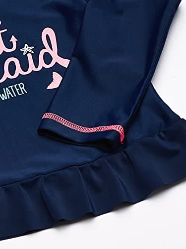 Simple Joys by Carter's Baby 2-piece Rashguard Set, navy/pink, 12 Months - Image 3
