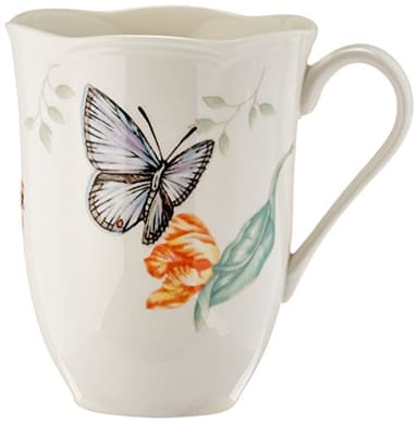 Lenox 6342794 Lenox Butterfly Meadow 18-Piece Dinnerware Set White - Image 20