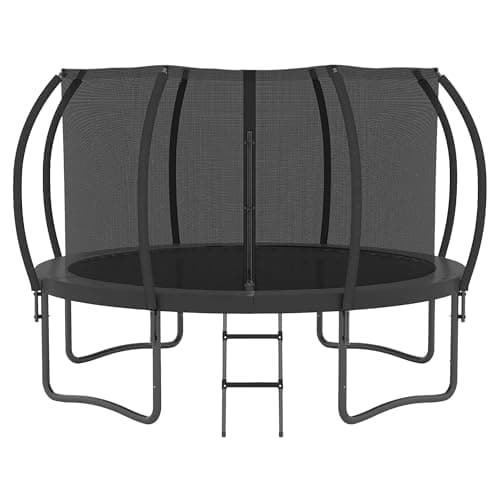 ALTLER 14FT Trampoline Enclosure Net Outdoor Jump for Kids and Adults Round ASTM Approved 400/450LBS Weight Capacity - Image 1