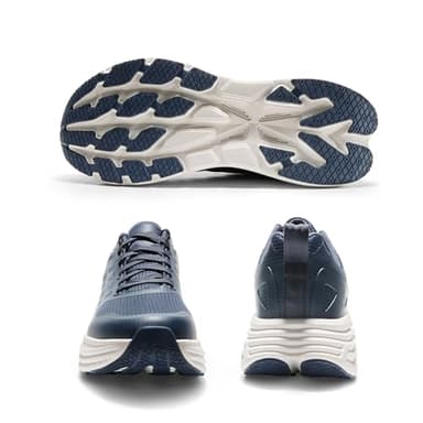 NORTIV 8 Men's Walking Running Tennis Cushioning Shoes ActiveFloat Non Slip Athletic Gym Workout Jogging Comfortable Sneakers,Size 10,Blue,SNWS245M - Image 7