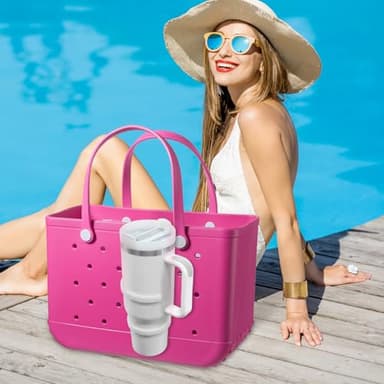 2 Pcs Cup Holder for Bogg Bag, 30oz and 40oz Water Bottle Accessories, Compatible with Bogg Bags and Simply Southern Totes - Image 7