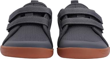 WHITIN Toddler/Boys/Girls Barefoot Shoes Kid Wide Toe Box Sneakers Size 5 Minimalist Running Hook and Loops Zero Drop Walking Athletic Children Flexible Soft Flat Grey Gum 22 - Image 3