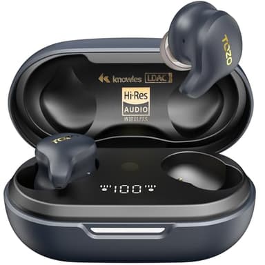 TOZO Golden X1 Wireless Earbuds Balanced Armature Driver and Hybrid Dynamic Driver, Bluetooth Headphones OrigX Pro, LDAC & Hi-Res Audio Wireless, Noise Cancellation Headset Galaxy Blue/Black - Image 1