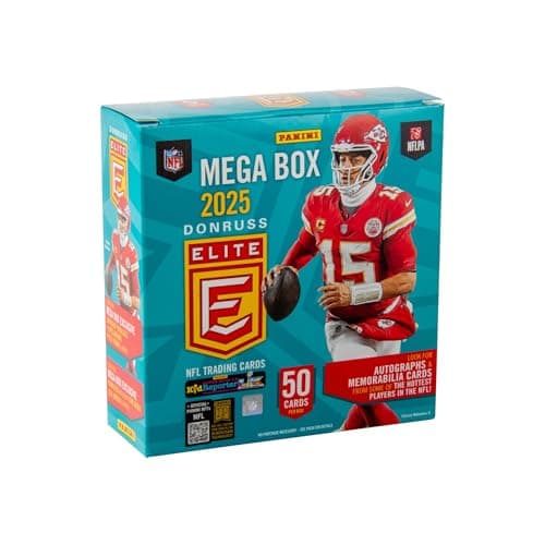2025 Panini Donruss Elite Football Trading Cards Mega Box - Image 1