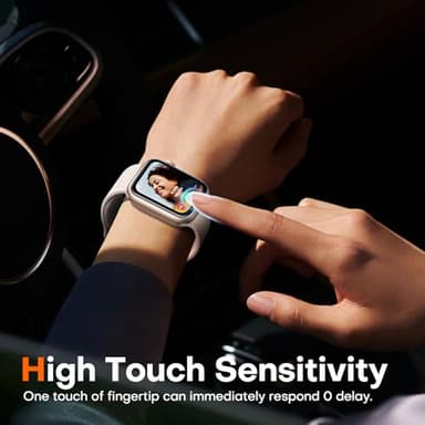 LϟK 8 Pack for Apple Watch Series 11/10 Screen Protector 42mm- Self-Healing TPU Screen Protector, Anti Scratch 0 Bubble, HD Touch Sensitive, Upgrade Flexible Film for iWatch S11/10 42mm - Image 3