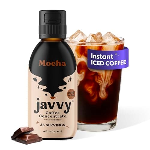 Coffee Concentrate - Cold Brew Coffee, Perfect for Hot or Iced Instant Coffees, Hot Drinks, Cold Brew Concentrate, 35 Servings - Mocha - Image 1
