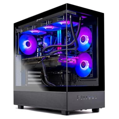Skytech Gaming Azure 3 Gaming PC, AMD Ryzen 7 9700X 3.8GHz, NVIDIA RTX 5060, 1TB NVMe SSD, 16GB DDR5 RAM 6000, 850W Gold ATX 3 PSU, 360 ARGB AIO, Wi-Fi, Win 11, Desktop - Image 1