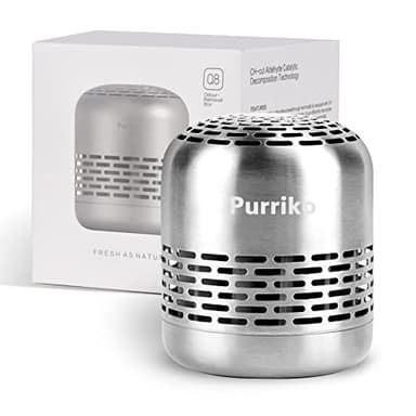 Purriko Refrigerator Deodorizer,Lasts for 10 Years,Refrigerator Odor Eliminator,Fridge Deodorizer,More Effective Than Baking Soda Bamboo Air Purifying Bags - Image 1