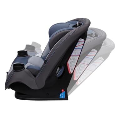 Safety 1st Grow and Go All-in-One Slim Convertible Car Seat, Rear Facing, 5-40 lbs, Forward Facing (30–65 lbs), High Back Booster Seat 40-100 pounds, Alaskan Blue - Image 20
