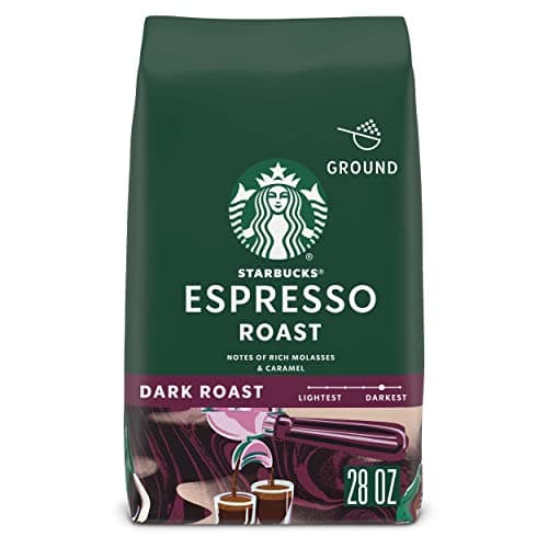 STARBUCKS® Espresso Roast – Ground Coffee 28oz (4 Bags) - Image 1