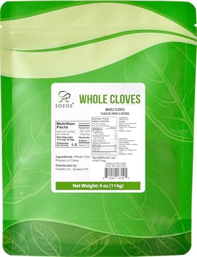 Soeos Whole Cloves 4 oz, Gluten Free, Non GMO, Kosher, Fresh Hand Picked Cloves, Great for Food and Tea - Image 2