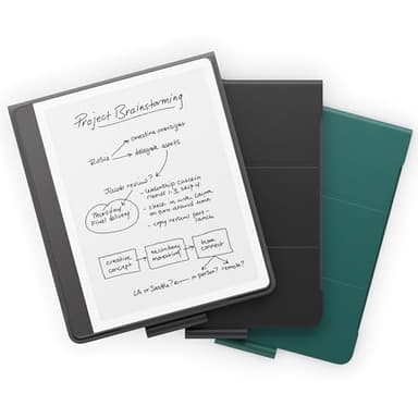 Plant-Based Leather Folio Cover with Magnetic Attach, Designed with Sustainability in Mind for Amazon Kindle Scribe - Image 6