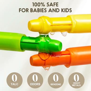 Jar Melo Jumbo Crayons for Toddlers, 24 Colors Washable Crayons with 108 Free PDF Coloring Pages, Unbreakable and Easy to Hold, Safe Art Supplies for Kids Ages 1-3, 2-4, 4-8 - Image 2