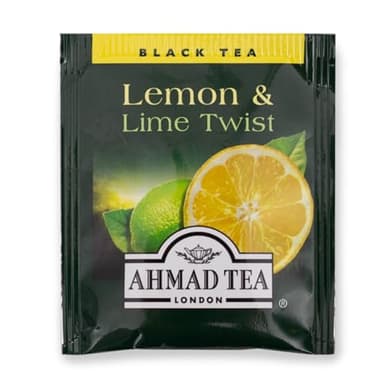 Ahmad Teas - Lemon & Lime Black Tea 1.4oz - 20 Tea Bags - Image 5