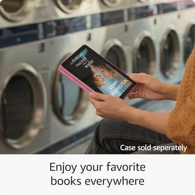 Amazon Fire HD 8 tablet (newest model), 8” HD Display, 3GB memory, 32GB, designed for portable entertainment, Black, without lockscreen ads - Image 3