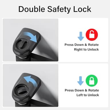 probebi Retractable Baby, Child & Dog Gates for Stairs, Extends to 54" Wide 34" Tall, Use for Outdoor, Indoor, Hallways, Doorways, Deck, Porch, Black - Image 6