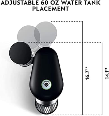 Nespresso Vertuo Plus Deluxe Coffee and Espresso Maker by Breville, Black - Image 4