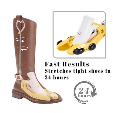 XLRAJKSP Boot Stretchers for Cowboy Boots Shoe Stretcher Adjustable Boot Stretcher Men Women 2 Pack, Fits Men’s (US 7.5-13) & Women’s (US 8.5-14) - Image 5
