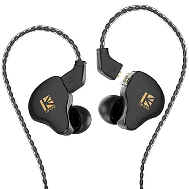 KBEAR KS1 Earphones in Ear Monitor Super Bass Wired Earbuds, Crystal Clear Sound IEM Headphones, High Resolution Noise Canceling Ear Monitors Headphone for Singers Musician Audifonos Auriculares - Image 1