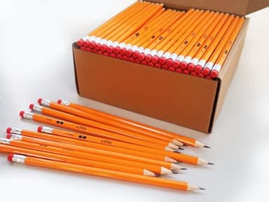 S & E TEACHER'S EDITION Woodcased #2 Pencils, Pre-sharpened, HB Lead Bulk Box, Pencils No. 2, Yellow, Back to school, 1000 Count - Image 4