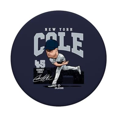 Gerrit Cole | New York Baseball MLB Players | MLBCOL4060 PopSockets Adhesive PopGrip - Image 3