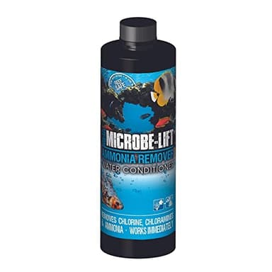 MICROBE-LIFT Ammonia Remover Aquarium Water Treatment for Fresh and Salt Water Fish Tanks, 16oz