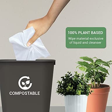 Inspire Naturals Pet Wipes for Dogs and Cats 100% Natural Plant Based with Organic Antioxidants, Dog Wipe Cleaning Deodorizing | Puppy Wipes | Dog Wipes for Paws and Butt(100ct - 2 Pack) - Image 3