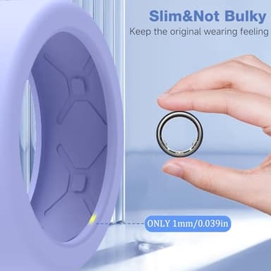 SZJCLTD 10 Pack Ring Cover for Oura Ring Gen 4 /Gen 3/ Samsung Galaxy Ring, Anti-Scratch Elastic Silicone Oura Ring Cover for Working Out Gym - Patent Pending - Image 5