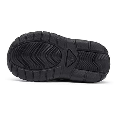 BMCiTYBM Baby Boy Girl Closed Toe Summer Sandals Lightweight Shoes Infant Non-Slip First Walking Sneakers 6 9 12 18 24 Months Black Size 12-18 Months Infant - Image 5
