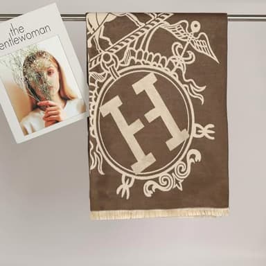 EXTREE Scarfs for Women Pashmina Silky Shawl Wrap for Evening Dressing Blanket Open Front Poncho Cape - Image 4