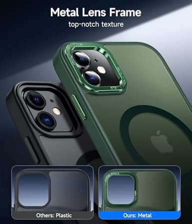 LeYi for iPhone-11 Case Green Compatible with MagSafe Magnetic[ Camera Cover X2 + Screen Protector X2] Funda para ipone 11case Military Grade Protective Cover Cases for i Phone 11 iphone11, Green - Image 7