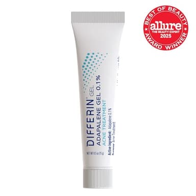 Differin Acne Treatment Gel, 60 Day Supply, Retinoid Treatment for Face with 0.1% Adapalene, Gentle Skin Care for Acne Prone Sensitive Skin, 15g Tube (Pack of 2) (Packaging May Vary) - Image 2