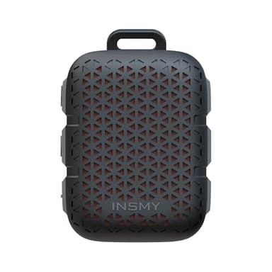 INSMY Wearable Bluetooth Speakers,IP67 Waterproof,Clip-On Portable Small Personal Speaker/Clean Sound/Stereo Pair/Wireless 5.4/ENC Built-in Mic/Lightweight for Outdoor Golf Work Pool (Black) - Image 9