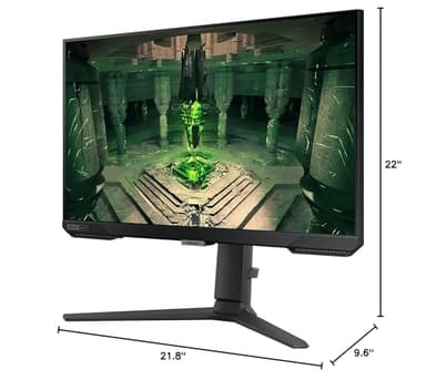 SAMSUNG 25" Odyssey G4 Series FHD Gaming Monitor, IPS, 240Hz, 1ms, G-Sync Compatible, AMD FreeSync Premium, HDR10, Ultrawide Game View, DisplayPort, HDMI, Fully Adjustable Stand, LS25BG402ENXGO - Image 17