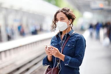 3M™ Filtering Barrier Face Covering, AFFM-5, One Size, 5-Pack - Image 3