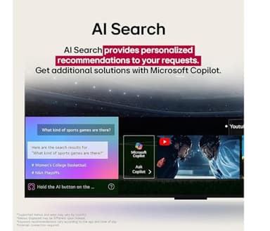 LG 50" (2025 Model) UHD AI UA75 Smart TV HDR10 Bluetooth a7 AI Processor 4K Gen8 Filmmaker Mode webOS 25 + Wall Mount Compatible with Alexa(Renewed) - Image 10