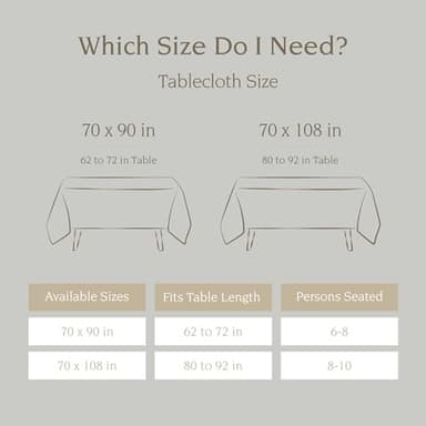 over&back 100%-Linen Woven Tablecloth - Colorful Dining Room Table Cover - Mitered Corner Hems - Machine Washable - Kitchen and Home Decor - Pink - 70x108 - Image 5