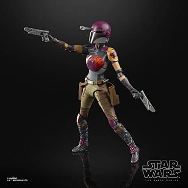 STAR WARS The Black Series Sabine Wren Toy 6-Inch-Scale Rebels Collectible Action Figure, Toys for Kids Ages 4 and Up - Image 6