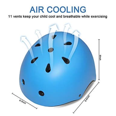 BURSUN Kids Bike Helmet Ventilation & Adjustable Toddler Helmet for Ages 2-3-5-8 Kids Boys Girls Multi-Sport Helmet for Bicycle Skate Scooter, 5 Colors - Image 2