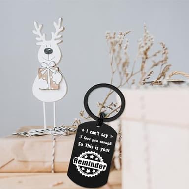 EE&YU Driver Safe Keychain for Son Daughter - New Driver Reminder Gifts from Love Mom Dad, Mental Health Gifts for Teen Boys Girls - Image 6