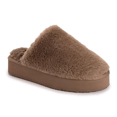 MUK LUKS Women's Emme Slipper, Vintage Mink, Small - Image 1