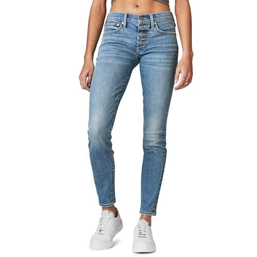 Lucky Brand womens Mid Rise Ava Skinny Jeans, Record Deal, 24-27 US - Image 1