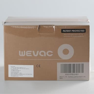 Wevac 8” x 150’ Food Vacuum Seal Roll Keeper with Cutter, Ideal Vacuum Sealer Bags for Food Saver, BPA Free, Commercial Grade, Great for Storage, Meal prep and Sous Vide (8" x 150') - Image 11