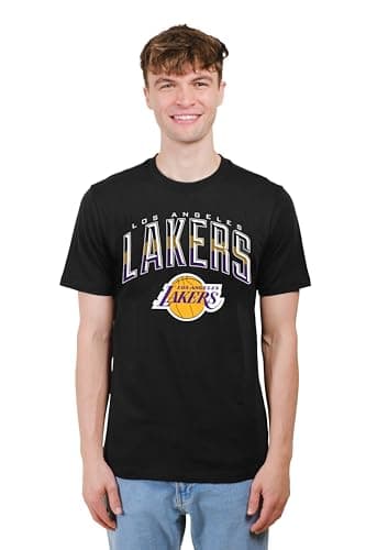 Ultra Game Men's Standard Arched Plexi Short Sleeve Tee Shirt, Black, XX-Large - Image 2
