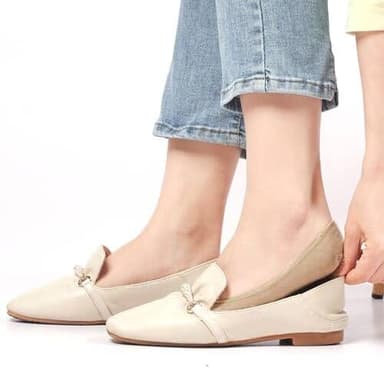 Toes Home No Show Socks Womens, Ultra Low Cut Liners Non Slip Footies for Flats Hidden Invisible Boat Summer 5 Pairs - Image 8