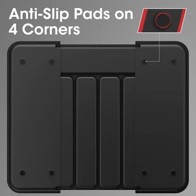 Aujen Silverware Organizer - Expandable Kitchen Drawer Organizer, Adjustable Utensil Organizer, Cutlery Tray for Forks, Knives, Multipurpose Kitchen Organizers and Storage Solution, Black, Medium - Image 9