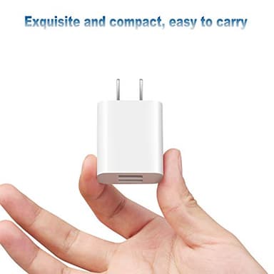 USB Wall Charger Block 2Pack Dual Port Cube Plug Power Charging Adapter Brick for Apple,for iPhone 16/17/Air/15/14/13/12/XS Max/XR/X/8/8 Plus/7/6,foriPad Mini/Air,for Samsung,for Kindle Fire,for LG - Image 4