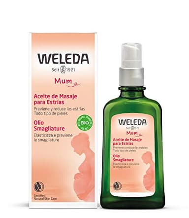 Weleda Stretch Mark Pregnancy Massage Oil, 3.4 Fluid Ounce, Plant Rich Oil with Vitamin E, Sweet Almond, Jojoba and Arnica Oils - Image 14