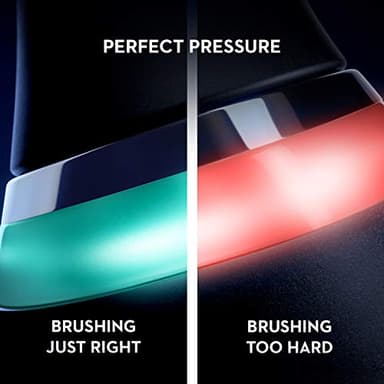 Oral-B iO Series 10 Rechargeable Electric Toothbrush with Visible Pressure Sensor to Protect Gums, 2 Min Timer, 7 Cleaning Settings, 4 Replacement Toothbrush Heads, and Charging Travel Case, Black - Image 4